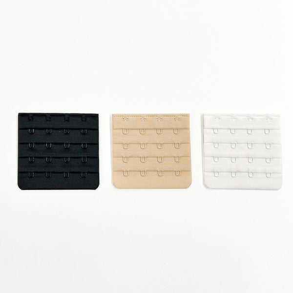 3-Pack Triple Hook Bra Extenders