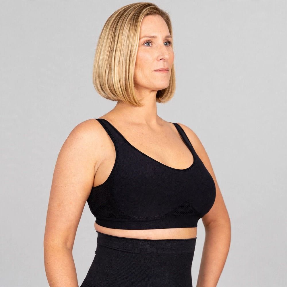 Breathable Support Bra With Adjustable Straps