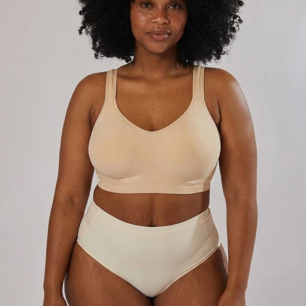 Secret Support Bra With Adjustable Straps