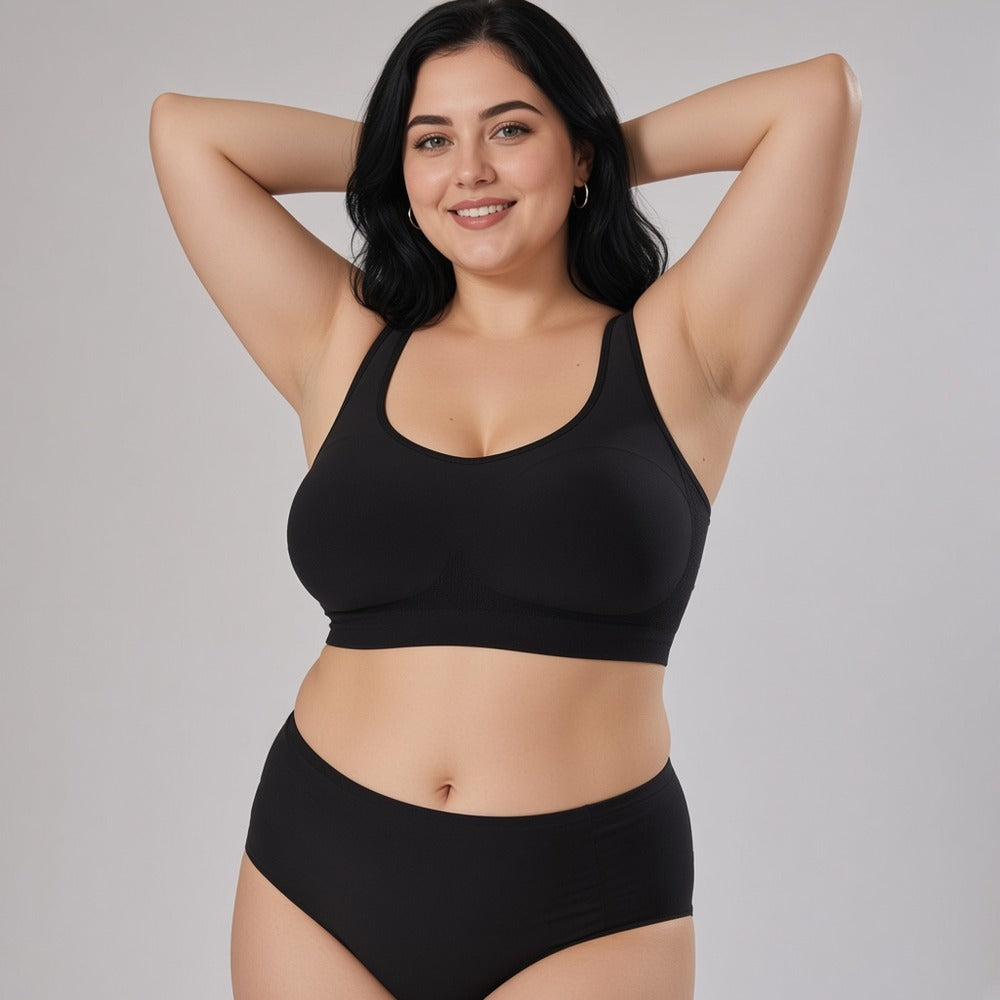 Secret Support Bra With Adjustable Straps